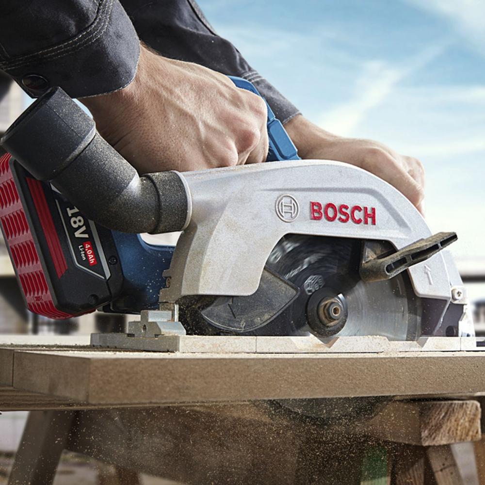 Foto 7 pulgar | Sierra Circular Bosch Inalámbrica Gks 185-li 6' Para Madera