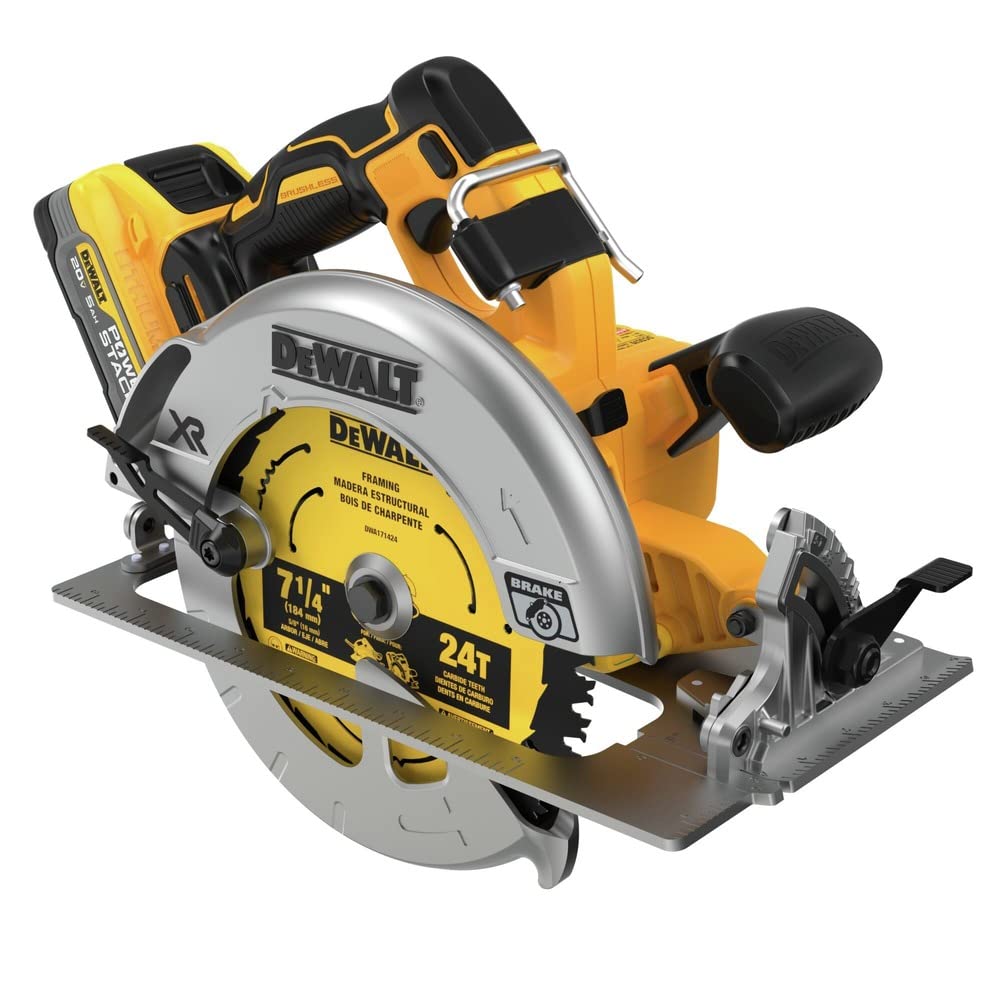 Foto 4 pulgar | Sierra Circular Dewalt Dcs570h1 20v Max Inalámbrica 7-1/4 Pulgadas - Venta Internacional.