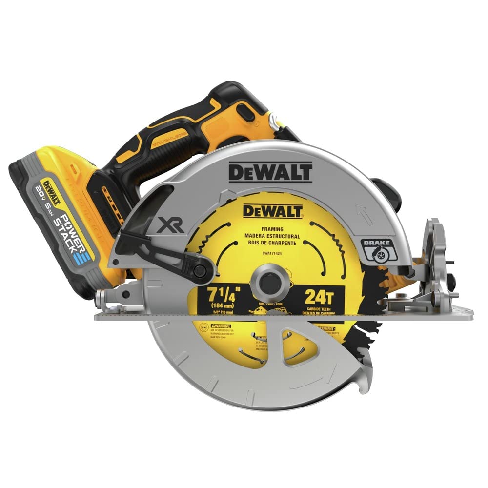 Foto 5 pulgar | Sierra Circular Dewalt Dcs570h1 20v Max Inalámbrica 7-1/4 Pulgadas - Venta Internacional.