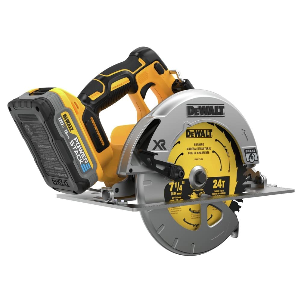 Foto 7 pulgar | Sierra Circular Dewalt Dcs570h1 20v Max Inalámbrica 7-1/4 Pulgadas - Venta Internacional.
