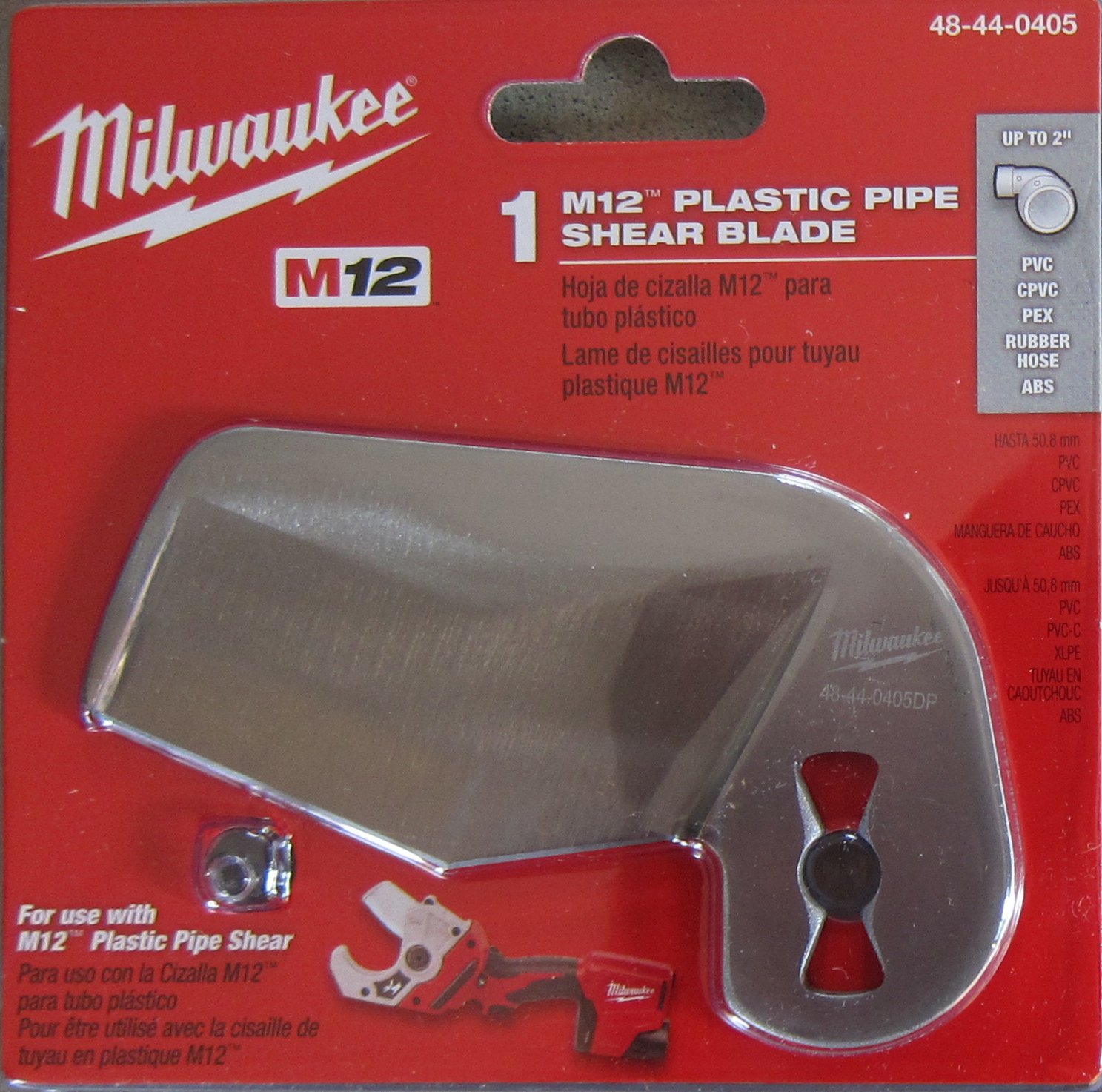 Cuchilla Para Tubos De Plástico Milwaukee M12 48-44-0405 - Venta Internacional.