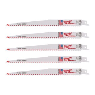 Foto 1 | Hoja de Sierra Milwaukee 48-00-5036 Super 5 Dientes por Pulgada 230 mm 5 Piezas - Venta Internacional