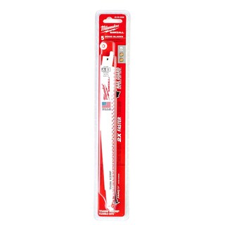 Foto 2 | Hoja de Sierra Milwaukee 48-00-5036 Super 5 Dientes por Pulgada 230 mm 5 Piezas - Venta Internacional