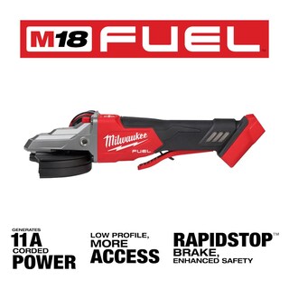 Foto 2 | Grinder Milwaukee M18 Fuel, 18 V, Iones De Litio, 5 Pulgadas, Con Interruptor De Paleta - Venta Internacional.