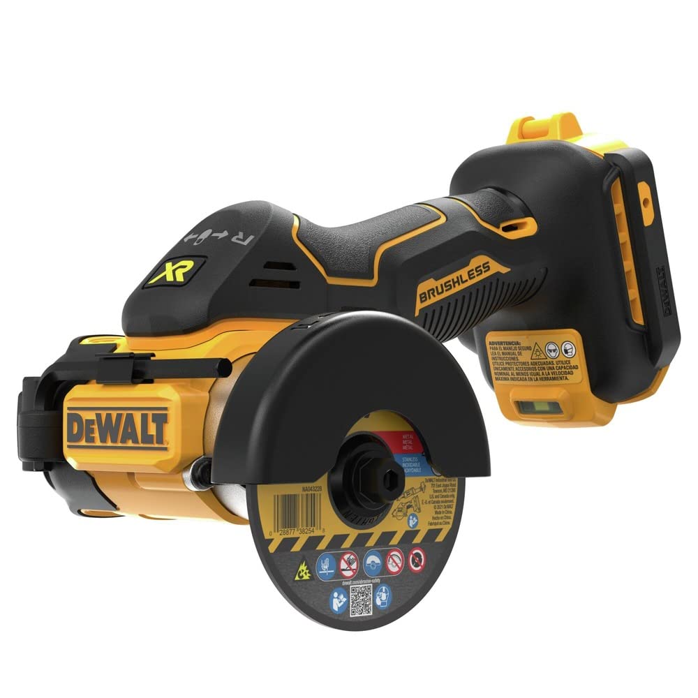 Foto 3 pulgar | Amoladora Angular Dewalt Dcs438e1 20 V Max Inalámbrica De 7,5 Cm Con Accesorios - Venta Internacional.