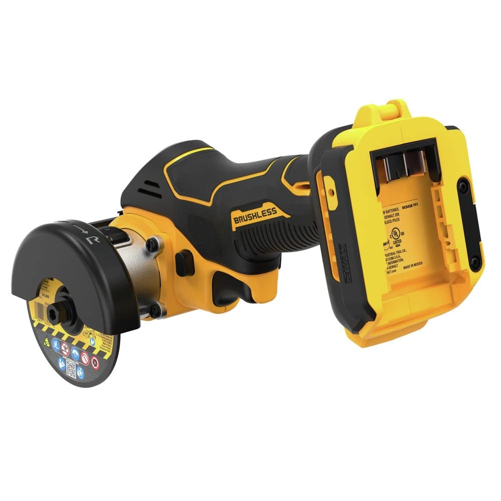 Foto 5 pulgar | Amoladora Angular Dewalt Dcs438e1 20 V Max Inalámbrica De 7,5 Cm Con Accesorios - Venta Internacional.