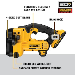 Foto 3 | Cortadora De Varillas Roscadas Dewalt 20v Max* Inalámbrica Dcs350d1 - Venta Internacional.