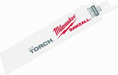 Foto 2 | Hoja de Sierra Milwaukee Tool The Torch 6 14 TPI 0,04 Pulgadas 5 Piezas - Venta Internacional