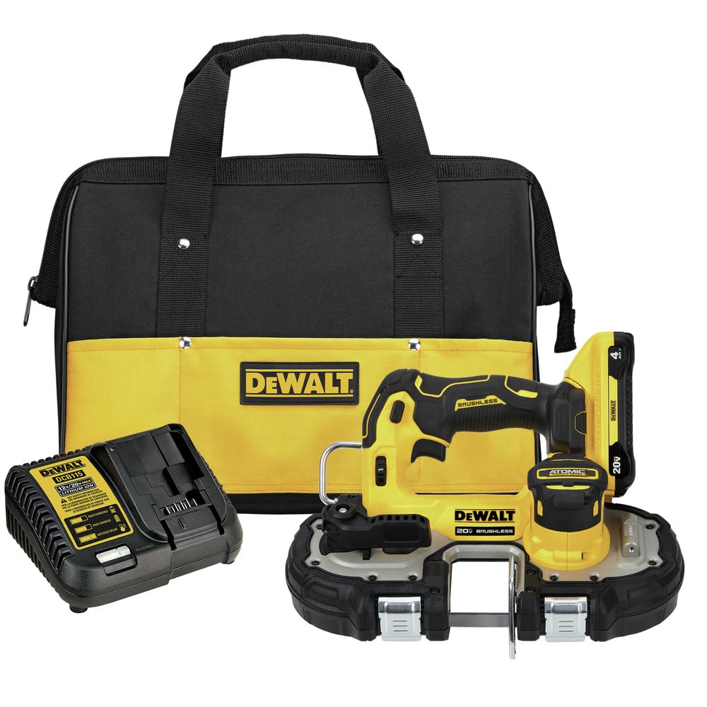 Sierra De Cinta Dewalt Atomic 20v Max* Inalámbrica Sin Escobillas De 1-3/4 Pulgadas - Venta Internacional. $8,243