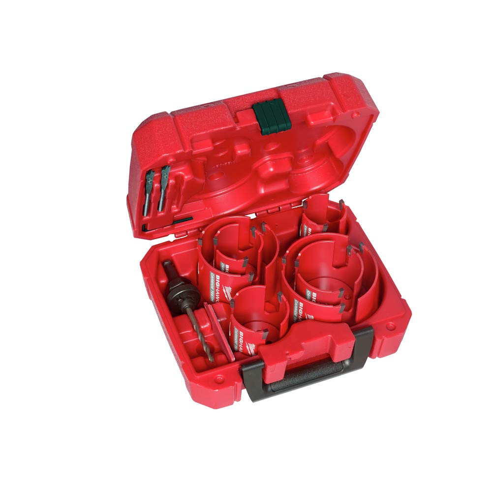 Foto 2 pulgar | Kit de Sierras Perforadoras Milwaukee 49-56-9290 Big Hawg con Dientes de Carburo - Venta Internacional
