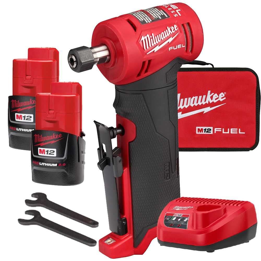 Foto 2 pulgar | Kit De Amoladora Milwaukee M12 Fuel 1/4 En Ángulo Recto, 0.3 Hp - Venta Internacional.