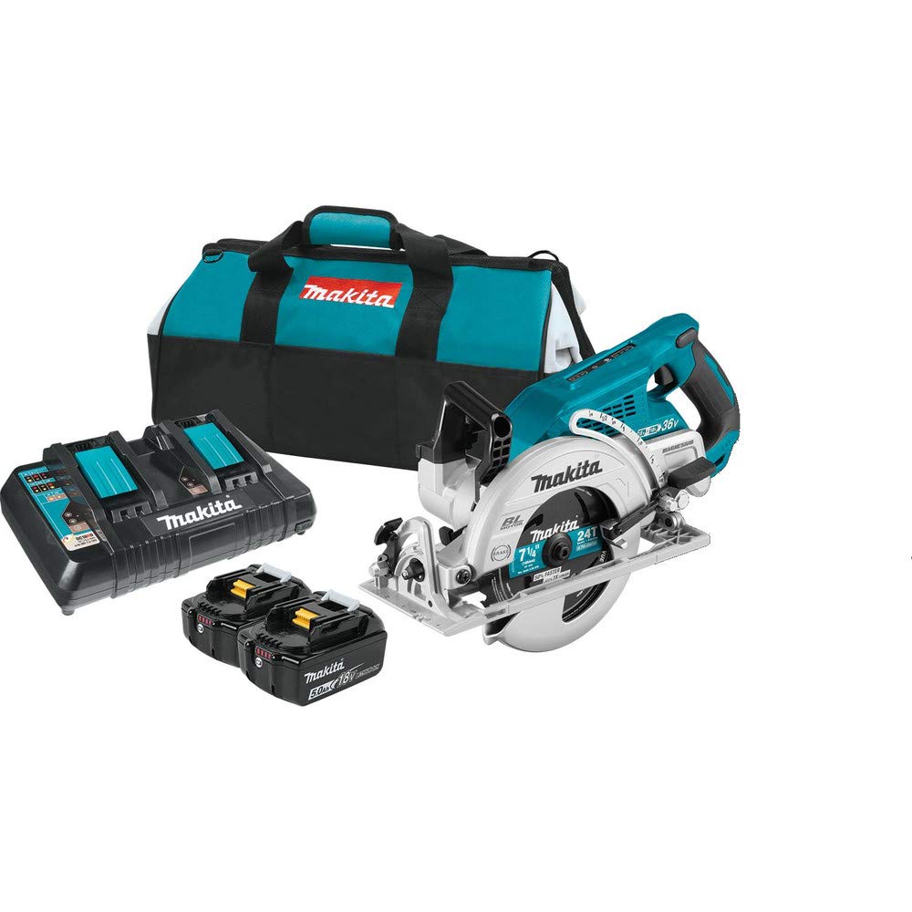 Foto 2 pulgar | Kit De Sierra Circular Makita Xsr01pt Lxt  De 5 Ah, 36 V (18 V X2) - Venta Internacional.