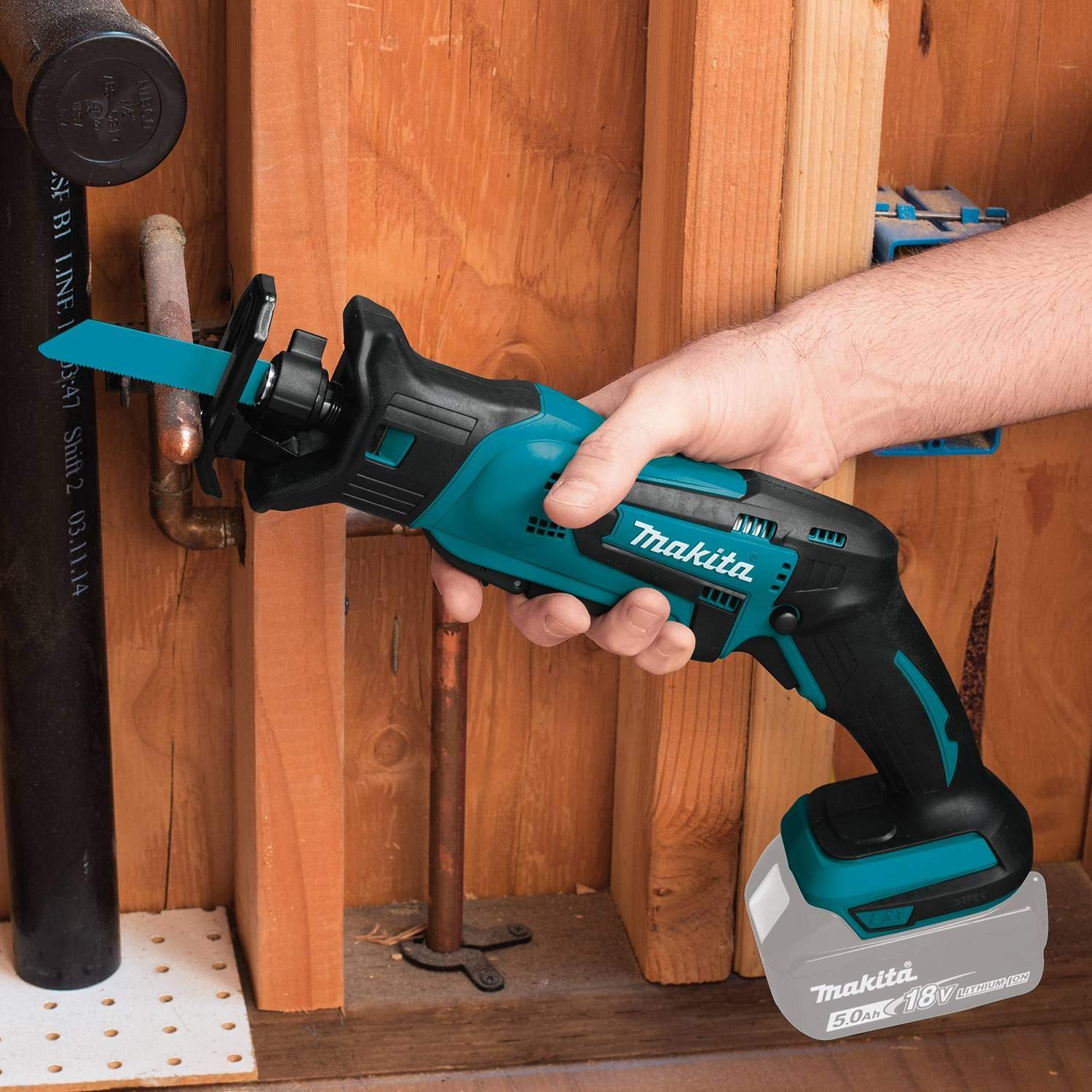 Foto 6 pulgar | Sierra Recíproca Makita Xrj01z Lxt De 18 V, Inalámbrica, Iones De Litio - Venta Internacional.