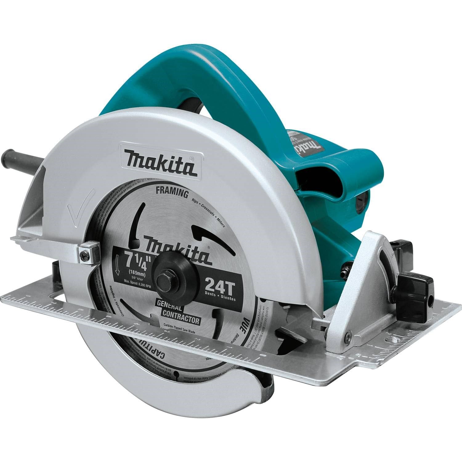 Foto 2 pulgar | Sierra Circular Makita 5007f 7-1/4 15 A Con Led 5800 Rpm, Corte De 60 Mm - Venta Internacional.