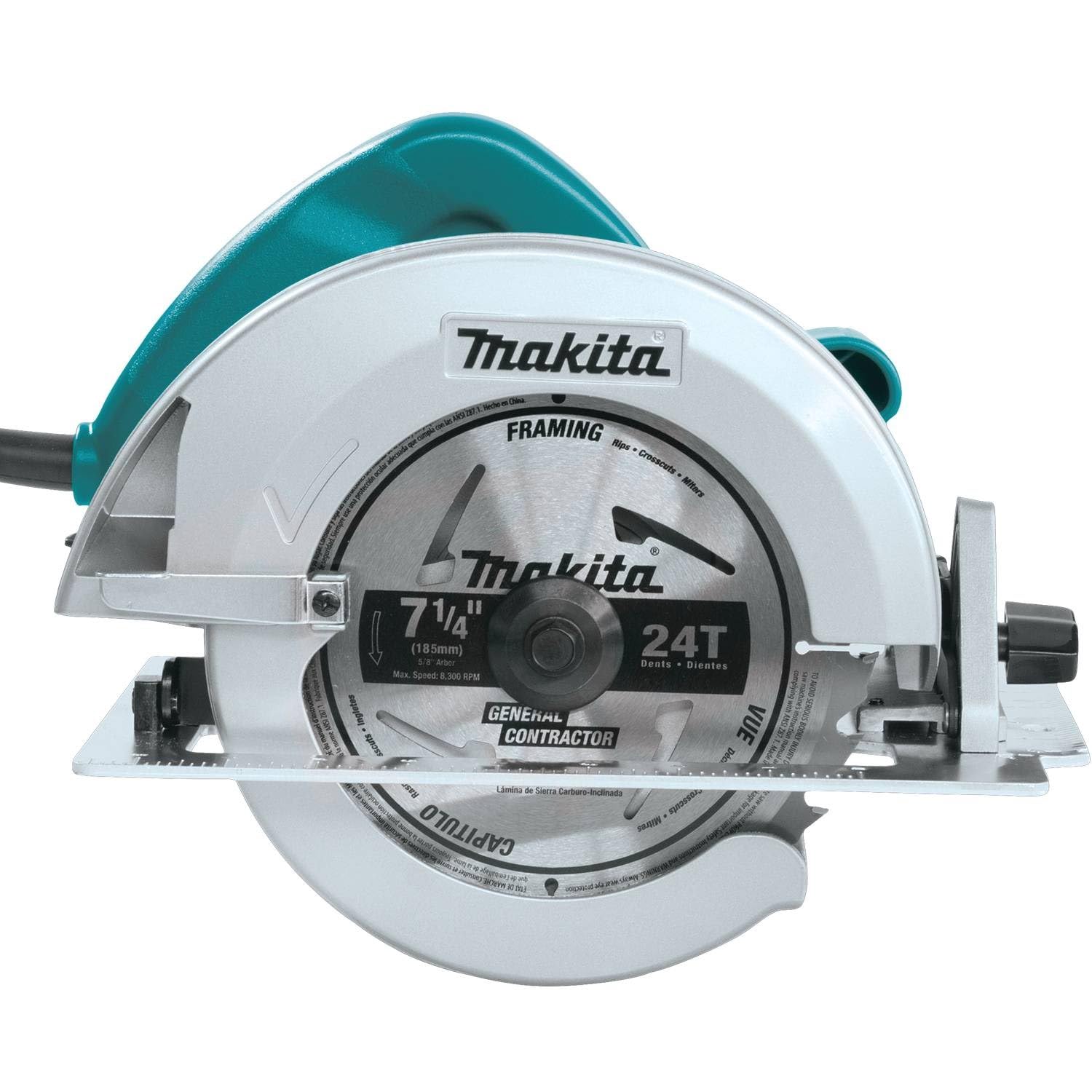 Foto 3 pulgar | Sierra Circular Makita 5007f 7-1/4 15 A Con Led 5800 Rpm, Corte De 60 Mm - Venta Internacional.