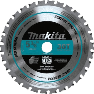 Foto 1 | Hoja De Sierra Makita A-95037 Tct 5-3/8 Pulgadas 30t Para Bcs550 - Venta Internacional.
