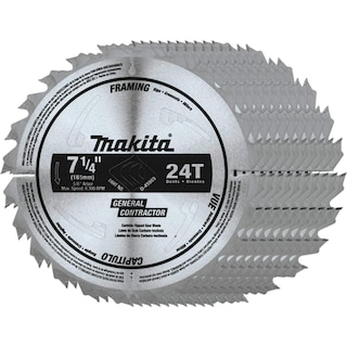 Foto 1 | Hoja De Sierra Circular Makita D-45989-10 7-1/4 24t 10/pack - Venta Internacional.
