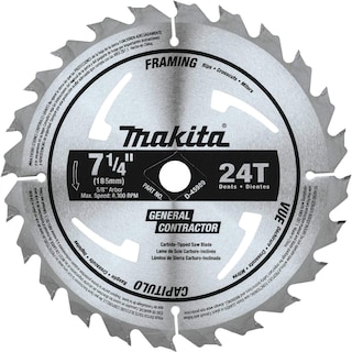Foto 1 | Hoja De Sierra Circular Makita D-45989 7-1/4 24t Con Punta De Carburo - Venta Internacional.