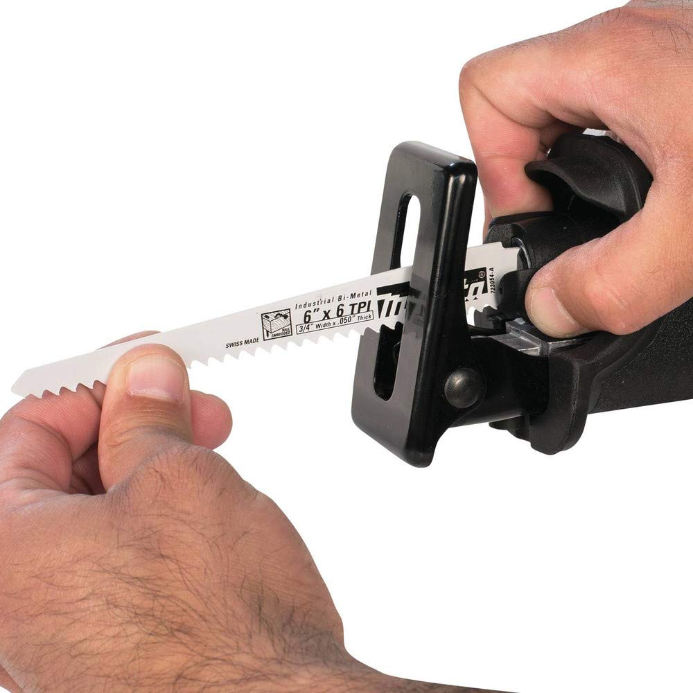 Foto 4 pulgar | Sierra Recipro Makita Xrj04z Lxt De 18 V, Inalámbrica, Iones De Litio, Azul - Venta Internacional.