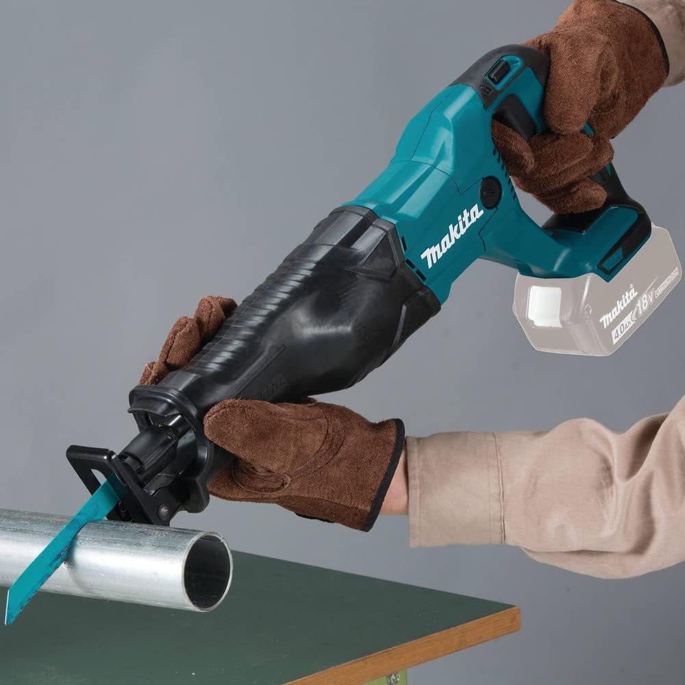 Foto 8 pulgar | Sierra Recipro Makita Xrj04z Lxt De 18 V, Inalámbrica, Iones De Litio, Azul - Venta Internacional.