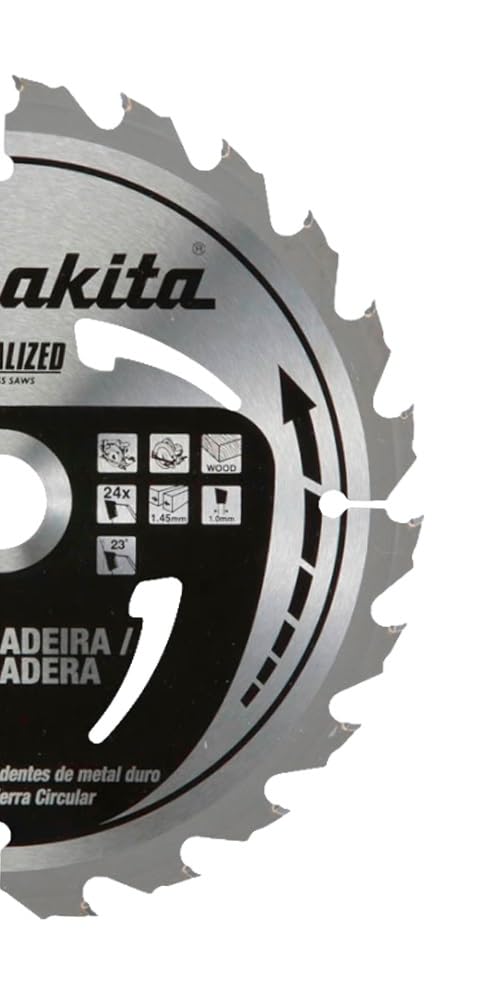 Foto 4 pulgar | Hoja De Sierra Circular Makita B-61656 7-1/4 24t Con Punta De Carburo - Venta Internacional.