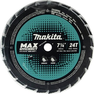 Foto 4 | Hoja De Sierra Circular Makita B-61656-3 7-1/4 24t Framing, Paquete De 3 Unidades - Venta Internacional.