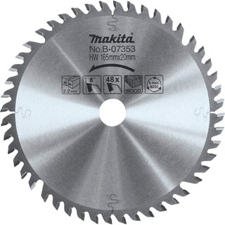 Foto 1 | Cuchilla Con Punta De Carburo Makita B-07353 165 Mm X 20 Mm Para Sp6000j - Venta Internacional.