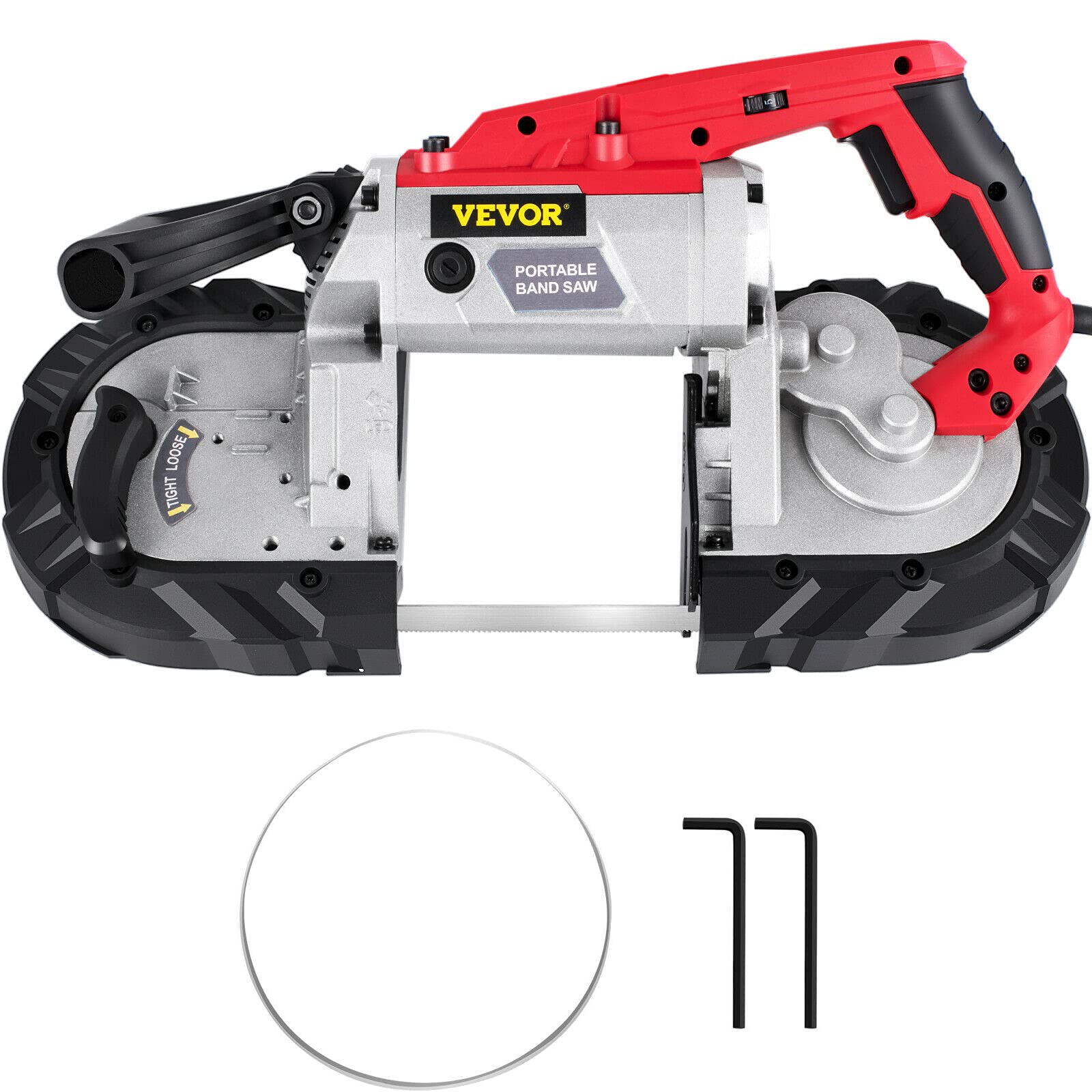 Foto 2 pulgar | Sierra De Cinta Portátil Vevor De 5 Pulgadas Con Capacidad De Corte De 1100 W - Venta Internacional.