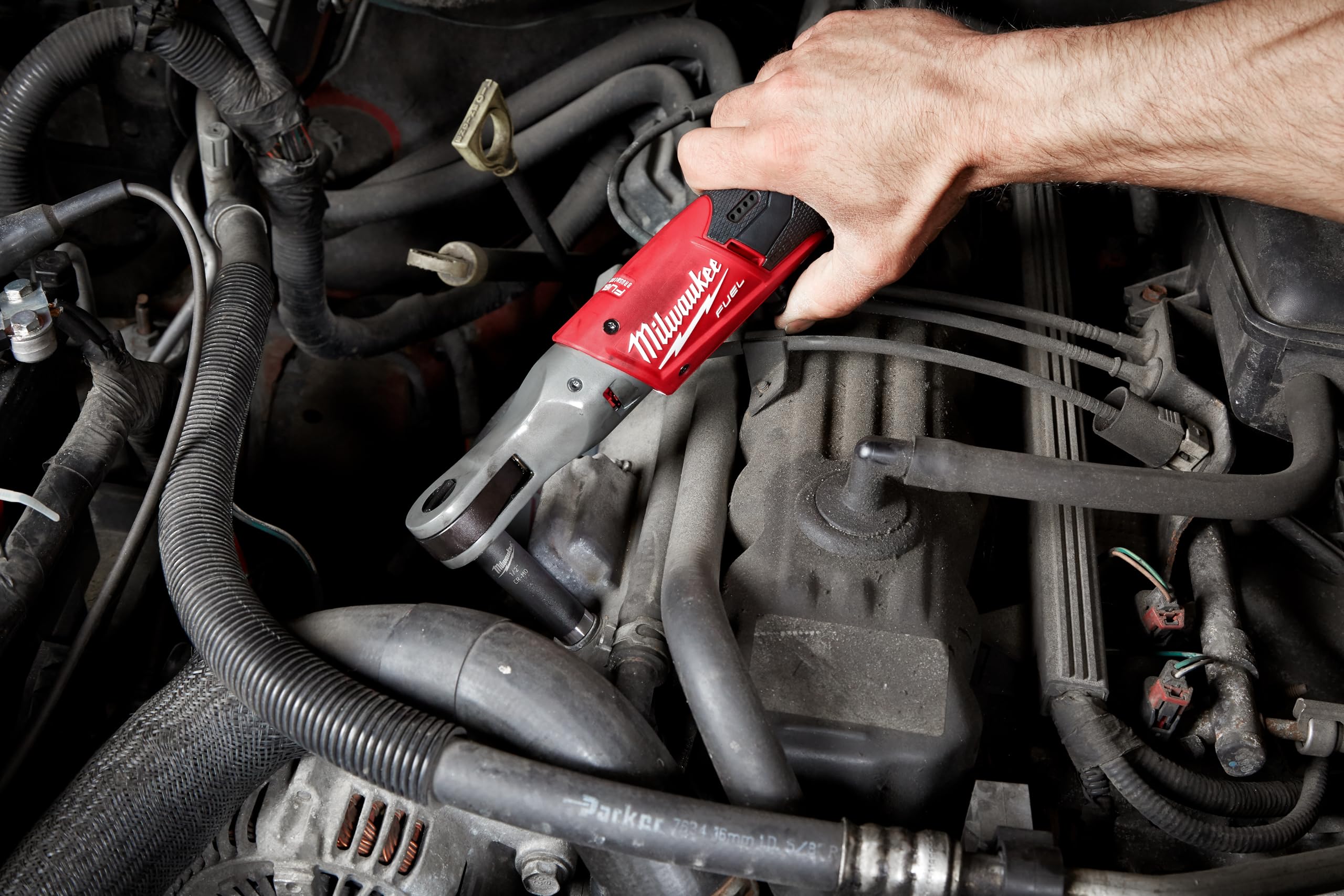 Foto 5 pulgar | Herramientas Eléctricas Ratchet Milwaukee 2558-20 Fuel M12 De 1/2 Pulgada - Venta Internacional.