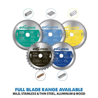 Foto 4 | Cuchilla De Corte De Acero Evolution Power Tools 8-1/4bladest - Venta Internacional.