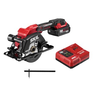 Foto 1 | Sierra Circular Skil Pwrcore 20 Sin Escobillas, 20 V, 4-1/2 Pulgadas, Roja - Venta Internacional.