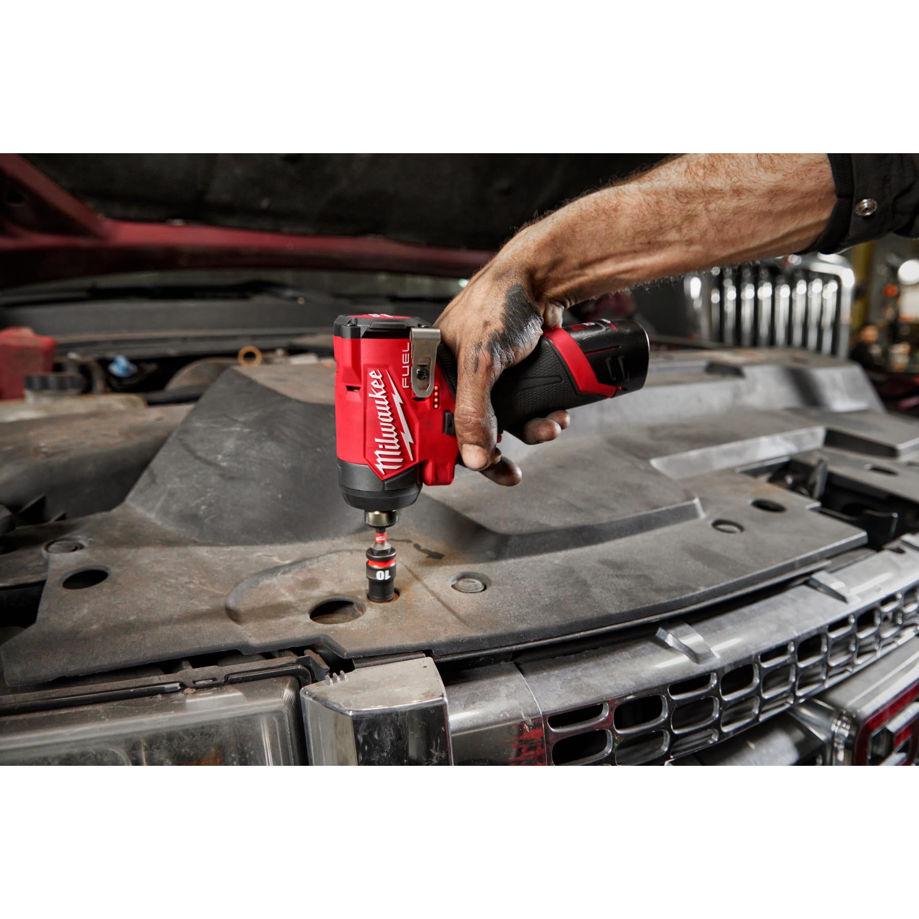 Foto 2 | Destornillador de Impacto Milwaukee 12v Fuel 3453-20 1/4''  - Venta Internacional