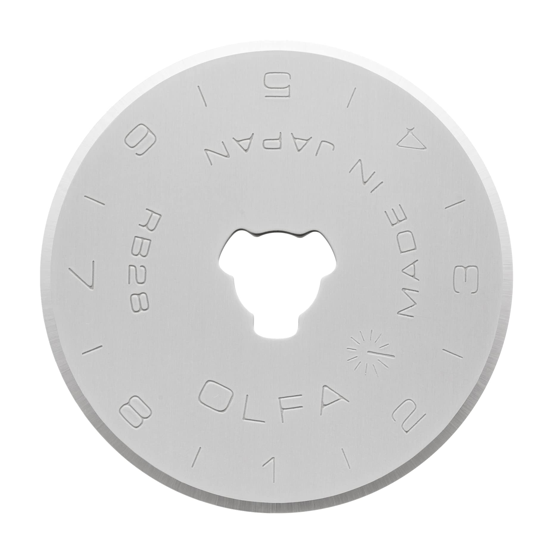 Foto 1 | Recambio De Cuchilla Giratoria Olfa 28 Mm Rb28-10 - 10 Cuchillas - Venta Internacional.