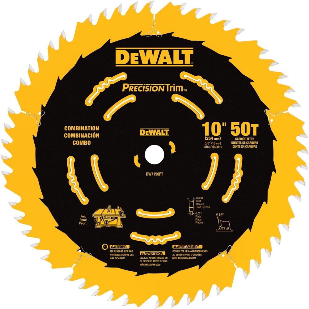 Foto 2 pulgar | Hoja De Sierra Combinada Dewalt Dw7150pt - Venta Internacional.