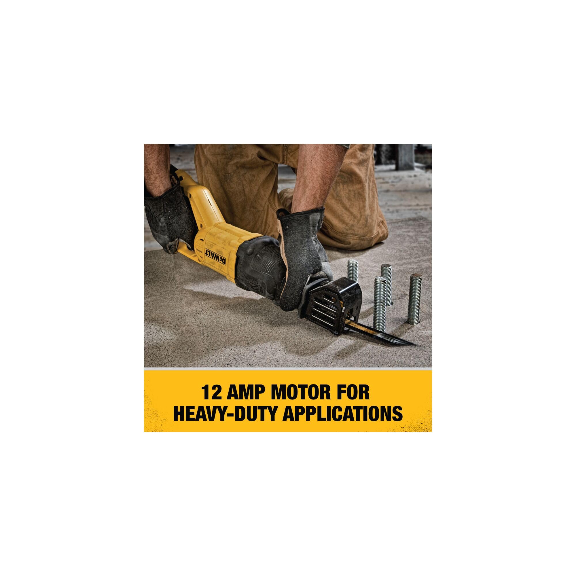Foto 4 pulgar | Sierra Recíproca Dewalt Dwe305 12a 2.900 Rpm Con Cable - Venta Internacional.