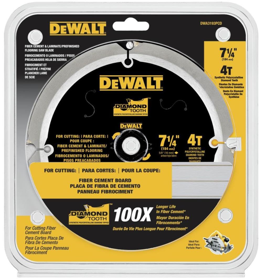 Foto 3 pulgar | Hoja De Sierra Circular Dewalt Dwa3193pcd Para Cemento De 7 1/4 Pulgadas - Venta Internacional.