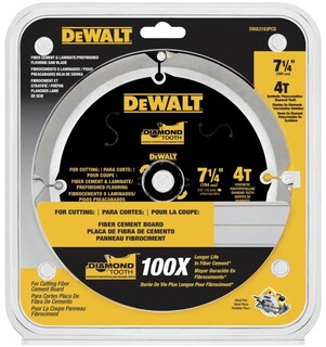 Foto 5 | Hoja De Sierra Circular Dewalt Dwa3193pcd Para Cemento De 7 1/4 Pulgadas - Venta Internacional.