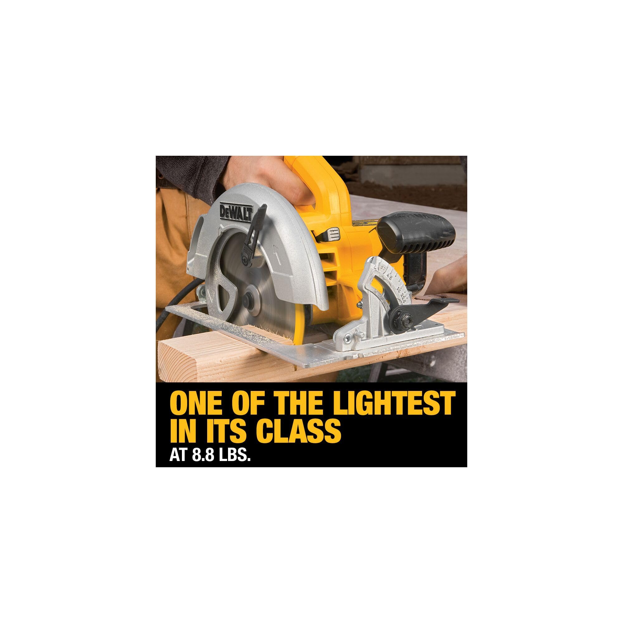Foto 4 | Sierra Circular Dewalt Dwe575 Ligera De 4-1/4'' 15a Con Cable - Venta Internacional.