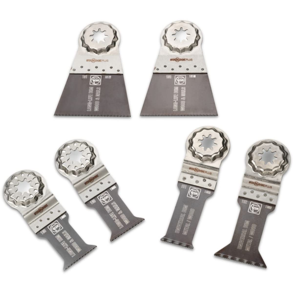Foto 1 | Set De Hojas De Sierra Oscilantes Fein Starlock Plus Best Of Bimetal - Venta Internacional.