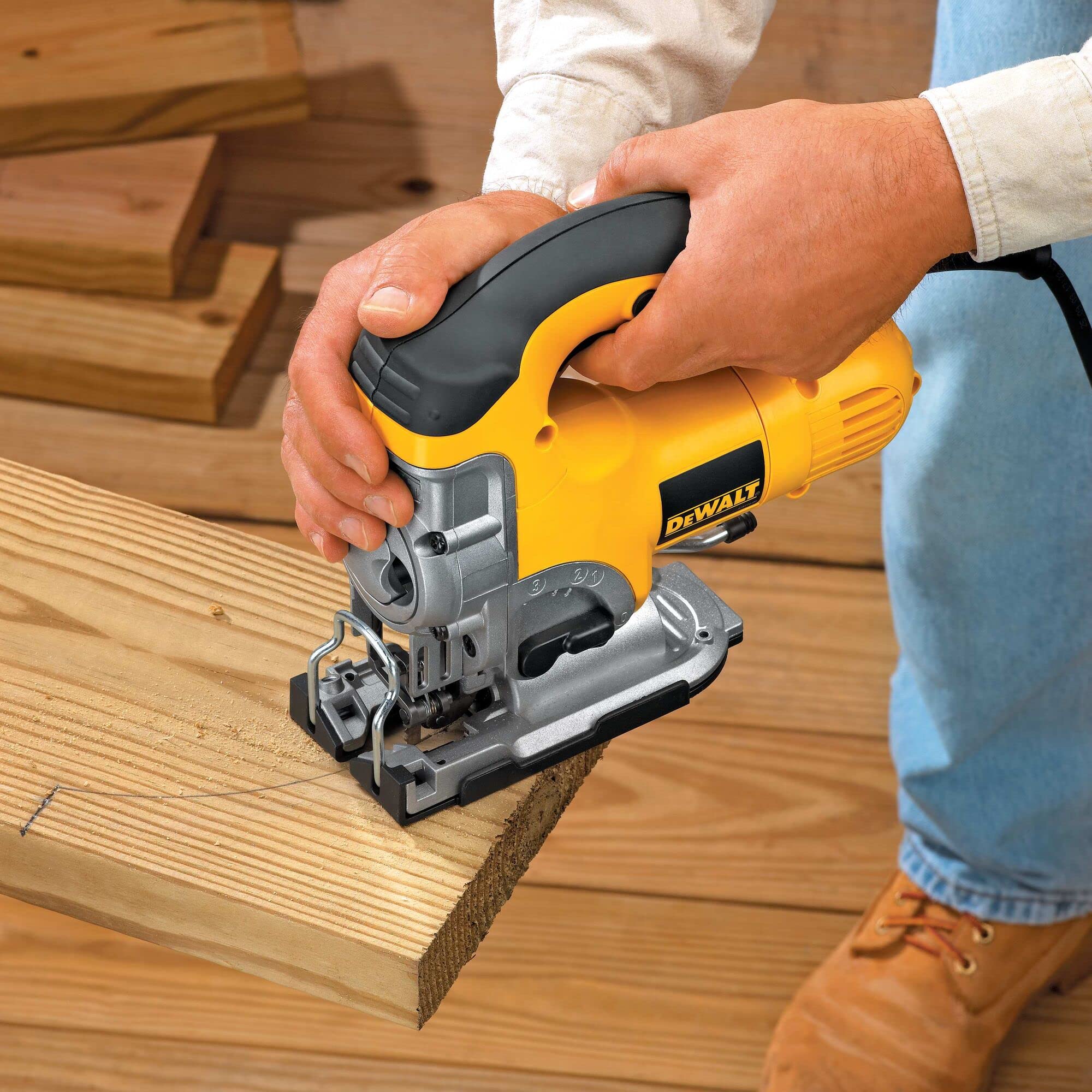 Foto 7 pulgar | Sierra Caladora Dewalt Dw331k Con Mango Superior, 6,5 A, Con Cable, 500-3100 Spm - Venta Internacional.