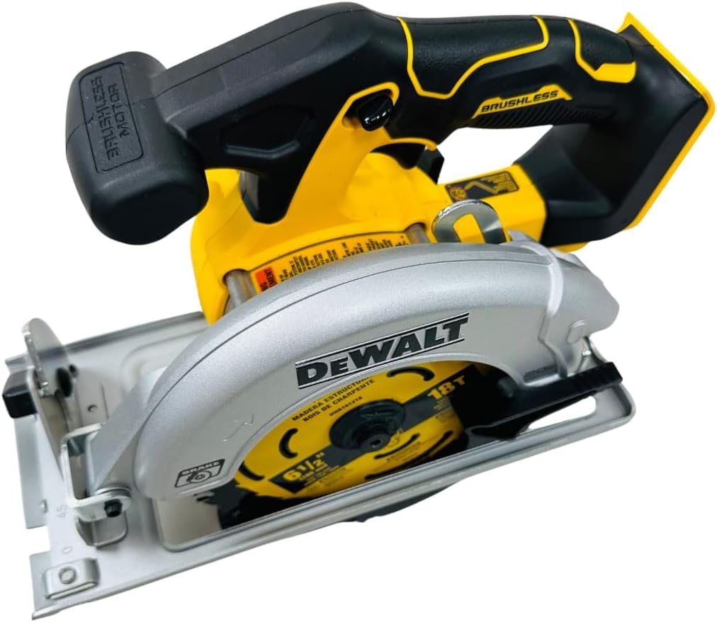 Foto 4 pulgar | Sierra Circular Dewalt Dcs566, 20 V, Inalámbrica, Sin Escobillas, 6.5 Pulgadas, Amarilla - Venta Internacional.