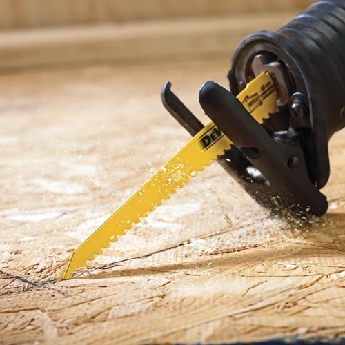 Foto 3 pulgar | Hoja De Sierra Recíproca Dewalt Dw4802b De 6 Pulgadas Y 6 Tpi Para Madera - Venta Internacional.