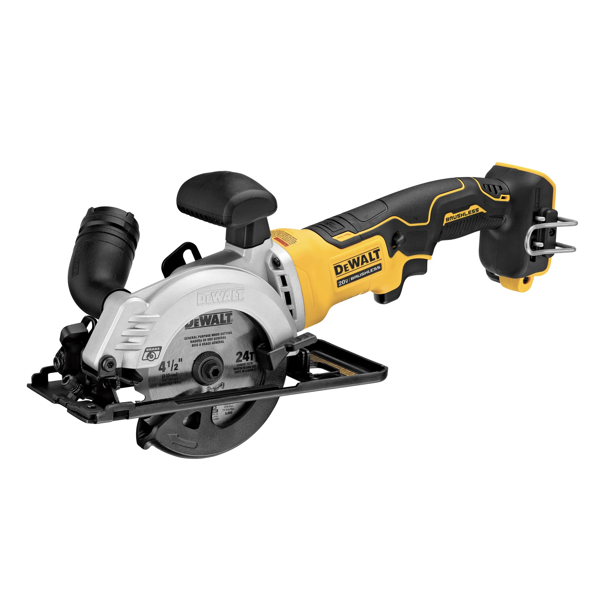 Foto 1 | Sierra Circular Dewalt Atomic 20v Max* 4-1/2 Pulgadas, Solo Herramienta Dcs571b - Venta Internacional.