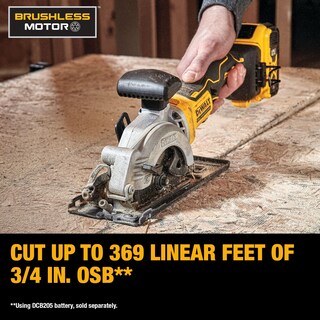Foto 4 | Sierra Circular Dewalt Atomic 20v Max* 4-1/2 Pulgadas, Solo Herramienta Dcs571b - Venta Internacional.