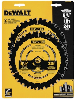 Foto 1 | Hoja De Sierra Circular Dewalt Dwa1612cmb Para Cortar Madera, 6.5 Pulgadas - Venta Internacional.