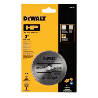 Foto 4 | Hoja De Sierra Para Azulejos Dewalt Continuous Hp Dw47350 De 3 Pulgadas - Venta Internacional.