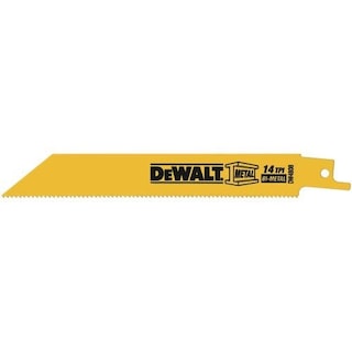 Foto 2 | Hoja De Sierra Recíproca Dewalt Dw4808b 14-tpi 15 Cm, Paquete De 100 - Venta Internacional.