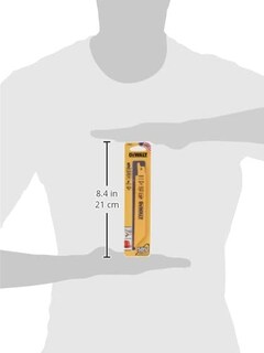 Foto 2 | Hojas De Sierra Recíproca Dewalt Dw4845, 6 Pulgadas, 10/14 Tpi, Paquete De 5 - Venta Internacional.