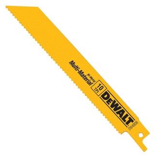 Foto 1 | Hojas De Sierra Recíproca Dewalt Dw4806 10 Tpi, 6 Cm, Paquete De 5 - Venta Internacional.