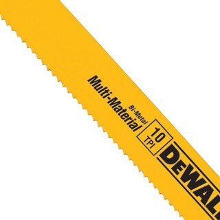 Foto 2 | Hojas De Sierra Recíproca Dewalt Dw4806 10 Tpi, 6 Cm, Paquete De 5 - Venta Internacional.